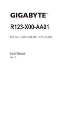 Gigabyte R123-X00-AA01 User Manual