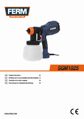 Ferm SGM1025 Original Instructions Manual