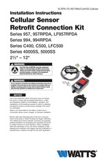 Watts C400 Series Installation Instructions Manual