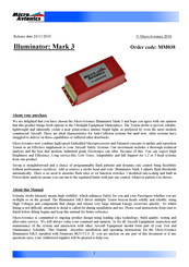MicroAvionics MM038 Instruction Manual
