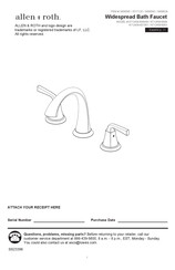 Allen + Roth 67124W-604408 Manual