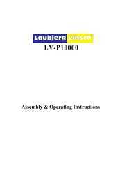 Laubjerg vinsch LV-P10000S Assembly & Operating Instructions