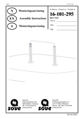 Sove 16-101-295 Assembly Instructions Manual