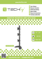 Techly ICA-LCD 2533V User Manual