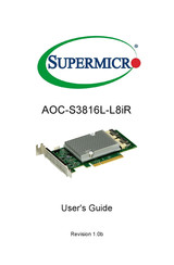 Supermicro AOC-S3816L-L8iR User Manual
