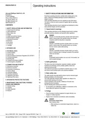 ebm-papst R3G310-PG57-21 Operating Instructions Manual