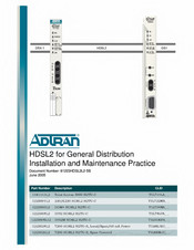 ADTRAN 1181113L2 Installation And Maintenance Practice