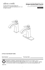 Allen + Roth 67095W-6201 Installation Instructions Manual