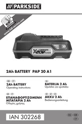 Parkside 302268 Operating Instructions Manual