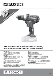 Parkside 306654 Instructions Manual