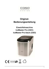 CASO DESIGN IceMaster Pro Original Operating Manual