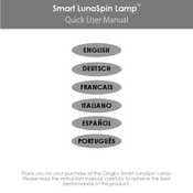 GINGKO Smart LunaSpin Lamp Quick User Manual