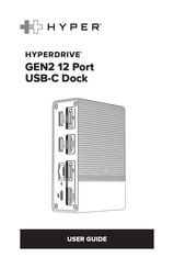 Hyper HYPERDRIVE GEN2 12 Port USB-C Dock User Manual