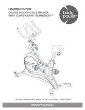 body Power ERG8000 Owner's Manual
