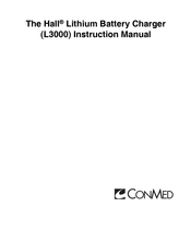 ConMed The Hall L3000 Instruction Manual