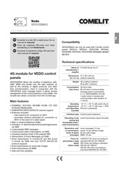 Comelit VEDOGSM4G Technical Manual
