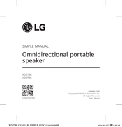 LG XO2TBK Simple Manual