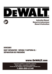 DeWalt DXVCS001 Instruction Manual