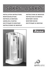 RAVAK ASBKP6 Installation Instructions Manual