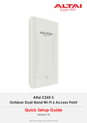 ALTAI C260-S Quick Setup Manual
