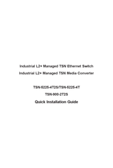 Planet TSN-5225-4T Quick Installation Manual