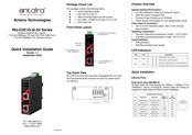 ANTAIRA INJ-C201G-at-24 Series Quick Installation Manual