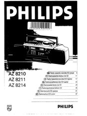 Philips AZ8214 Quick Start Manual