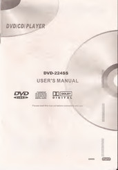 Coby DVD-224SS User Manual