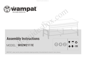 Wampat W02W2111E Assembly Instructions Manual