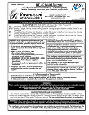 Rasmussen RF-LD60/72-VEI-N/P Owner's Manual