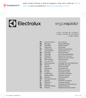 Electrolux Ergorapido Li-21 User Manual
