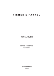 Fisher & Paykel OB76DD Service Manual