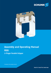 SCHUNK KGG 60 Assembly And Operating Manual