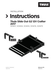 Thule 301857 Installation Manual