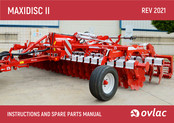 Ovlac MAXIDISC II Instructions And Parts Manual