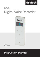 DigiTech XC-0389 Instruction Manual