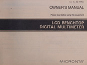 Micronta 22-195A Owner's Manual
