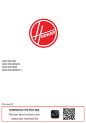 Hoover HOCE3T618EWKR-1 Manual