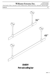Williams-Sonoma EMERY Assembly Instructions Manual