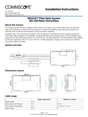 CommScope NOVUX SEC4-B5A1G1CA000 Installation Instructions Manual