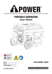 A-iPower SUA12000EDP Owner's Manual