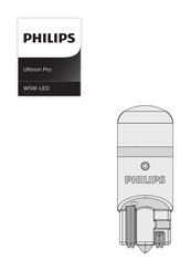 Philips Ultinon Pro W5W-LED Manual