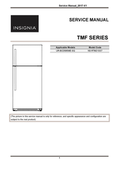 Insignia TMF Series Service Manual