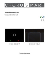 Gewiss CHORUSMART GW16891 CT Programming Manual