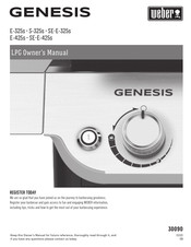 Weber GENESIS E-325s Owner's Manual