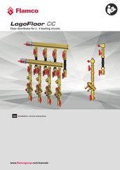 Aalberts Flamco LogoFloor CIC Installation & Service Instructions Manual