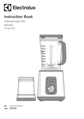 Electrolux UltimateTaste 700 Instruction Book