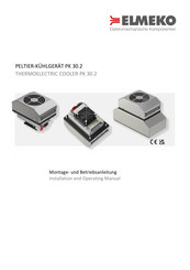 ELMEKO PK 30.2 Installation And Operating Manual