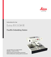 Leica EG1150 H Instructions For Use Manual