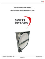 Swiss Rotors SFC-36 Operation And Maintenance Instructions